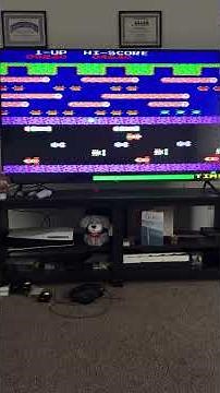 PLAYING CLASSIC FROGGER GAME