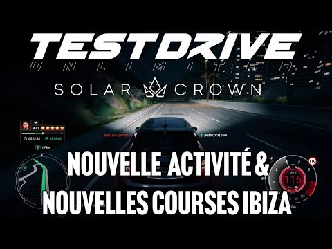 TDU SOLAR CROWN | TAXI GAMEPLAY & NEW RACES ON IBIZA