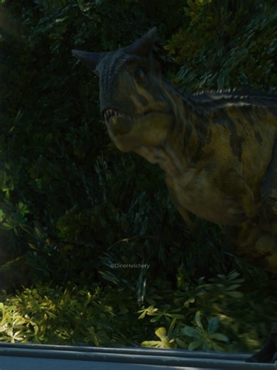 Female & Male Carnotaurus appearance Scene #jurassicpark #jurassicworld #carnotaurus