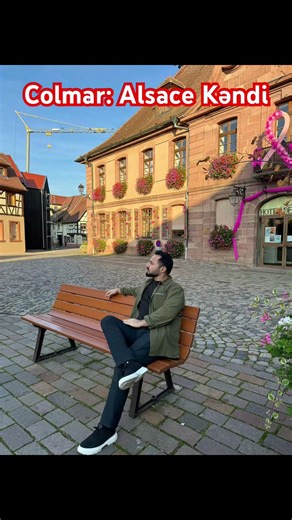 Colmar: Alsace Kəndi #france #travel #colmar #alsace #vlog #switzerlandtravelvlog