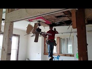 Ceiling fan demolition part 8