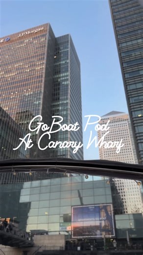 Magda • Reels • Photography • Content Creator on Instagram: "Winter in London keeps surprising me and this time it was the GoBoat Pod Warm interior, heated seats (yes, really) 360° glass views and two hours of cruising through Canary Wharf, from golden sunset all the way to the city lights. The whole experience felt cosy, calm and a little bit magical ✨ If you’re looking for something different to do in London this season… this is it. Would you try it? 💙 AD/PR #videography #travel #exper