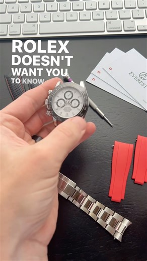 Rolex doesn’t want you to know about this tool, but we’re letting you in on the secret! The Everest Spring Bar Tweezers are back in stock—game-changing tools for bracelet removal and strap installation are just one click away! Would you consider removing your bracelet? | Everest Horology Products