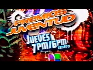 Premios Juventud 2007 Promo on Univision (VHS QUALITY) - July 2007