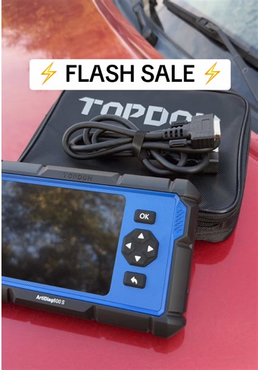 Topdon OBD2 Full Scanner Flash Sale Today