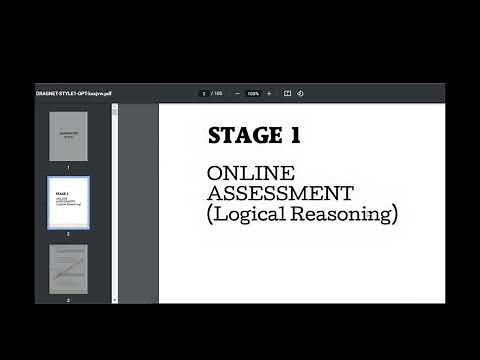 Dragnet Aptitude test Past Questions 2021 EDITION Sample Preview