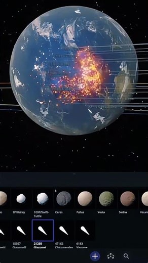 Bombarding Earth With Comets! #universesandbox #universesandbox2