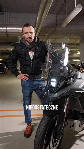 Suzuki V-Strom 800 Marcina ma teraz dodatkowe oświetlenie 🤩 [Reklama] Osram Round VX80-WD