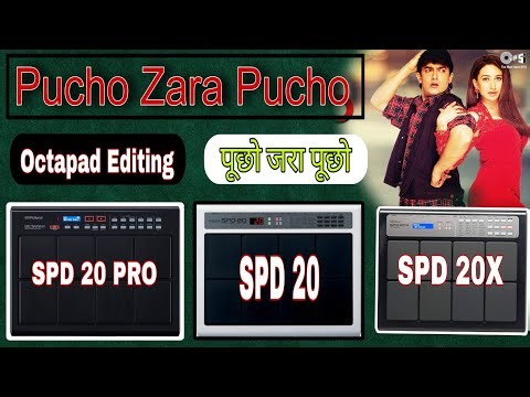 Puchho Zara Puchho * SPD 20 PRO 🌟 Octapad Patch work for beginners ( ‪@octapads‬ #roland