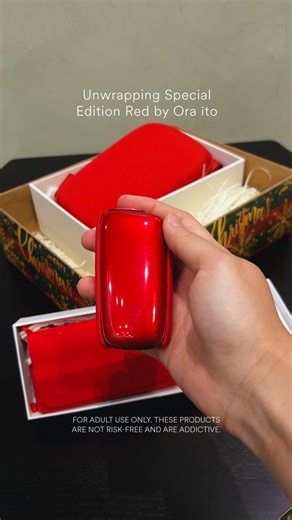 Ploom Malaysia on Instagram: "POV: You secured the goods. 🎁🔓 Unwrapping the Special Edition Red by Ora ïto. It’s the red for us. ❤️✨ Have a very Ploom Christmas and happy holidays! 🎄 FOR ADULT USE ONLY. THESE PRODUCTS ARE NOT RISK-FREE AND ARE ADDICTIVE. #PloomX #PloomMY #PloomTrulyUnique"