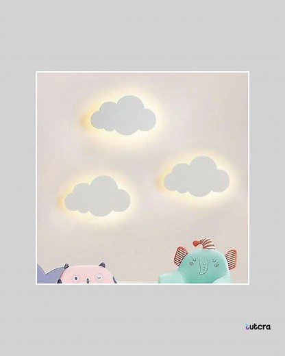 Charming Cloud LED Wall Lamp