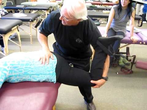 Prone Psoas Stretch - Assisted