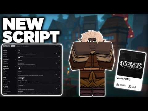[ NEW SCRIPT ] THE BEST CLOVER RPG SCRIPT | GODMODE, INSTA KILL, AUTOFARM, DUPE & MORE