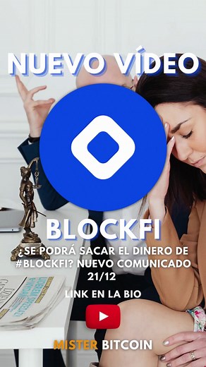 En este video explico que Blockfi acaba de sacar un nuevo comunicado donde se muestran indicios de recuperación en la empresa y los clientes puedan recuperar sus ganancias, a la espera de la aceptación de los gobiernos. 👉 MISTER BITCOIN - En YouTube Haznos tus preguntas por MD o en los comentarios! #misterbitcoin Si te ha gustado, apoya con un Like y Comparte en tus Stories! 👐 #blockfi #comunicado #noticiasblockfi #recuperacion #lendig #eeuu #bahamas #bitcoinnews #notciascriptomonedas #criptom