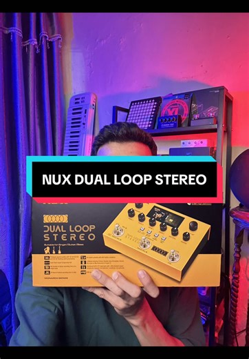 Akhirnya!!! NUX DUAL LOOP STEREO udah masuk! Dan ini device Pertama di Indonesia dan langsung ada sama saya HOHOHO! @NUX INDONESIA selalu luar biasa! Inovasinya selalu keren. Tidak sabar pakai looper ini di panggung-panggung. Sebelum itu, kita kenalan dulu yuk sama si kuning cantik ini. #nuxindonesia #dualloopstereo #looper #rizckydekeizer