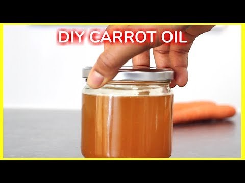 How to Make CARROT OIL for BEAUTIFUL SKIN and HAIR Growth