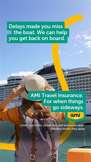 We have a range of options to cover your domestic and international travel. Get online quote. | AMI Insurance | Facebook