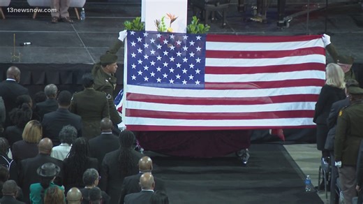 Lt. Col. Brandon Shah's wife calls him 'a protector, a leader, a hero' at celebration of life service