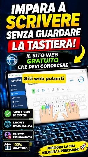 ⌨️ Learn to Type Without Looking at the Keyboard! The Free Website You Need to Know