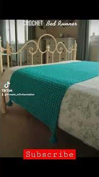 Crochet Bed Runner Pattern - New Design 2022