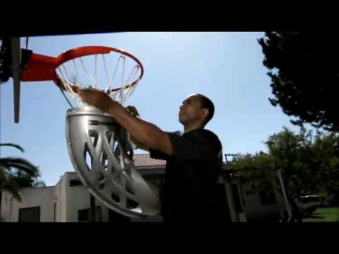 Shoot-Around Basketball Ball Return Demonstration