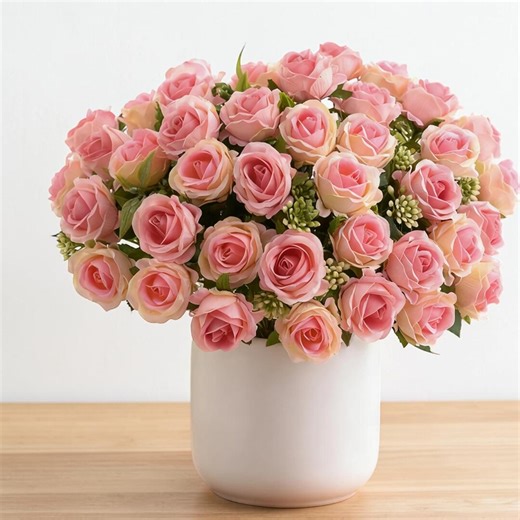 Artificial Silk Rose Flowers, Wedding Bridal Wreath Decor, Outdoor Garden Floral Arrangement, Festival Party Home Decoration, DIY Rose Gift - Etsy