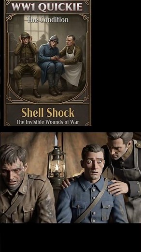 MILITARY QUICKY WW1 The Invisible Wound: What Was Shell Shock? #viral #youtubeshorts #youtube