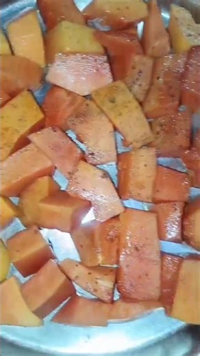 “Papaya Chaat That’ll Blow Your mind 😋🔥 Combo!”#viral#food#ytshorts#trending#foodie
