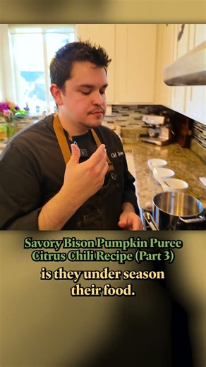 Perfectly Seasoned Bison Pumpkin Purée 🔥 Citrus & Chili Flavor Tips