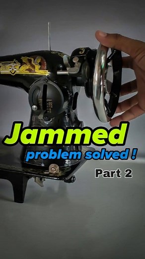 3.5M views · 51K reactions | Jammed problem solved | part2 . #sewing #sewingtutorial #sewinghacks #tailoring #tips #sewingmachine #silai #sewingproject #sewingtips | Jasmine sewing machines | Facebook