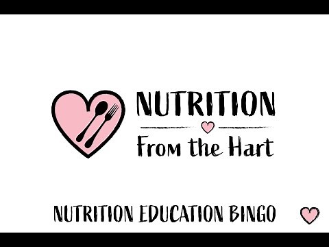 BINGO Boards for Nutrition Education