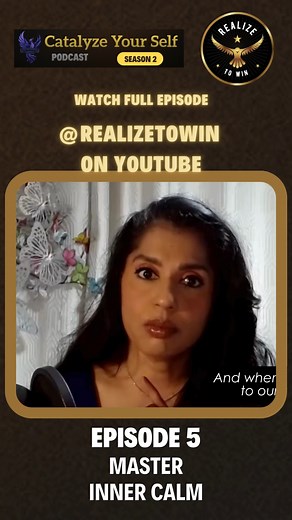 Calm isn’t passive. It’s powerfully productive. | Realize To Win, LLC