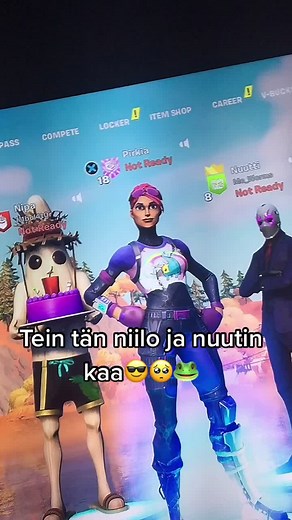 Exciting Fortnite Lobby Showcase with Unique Characters