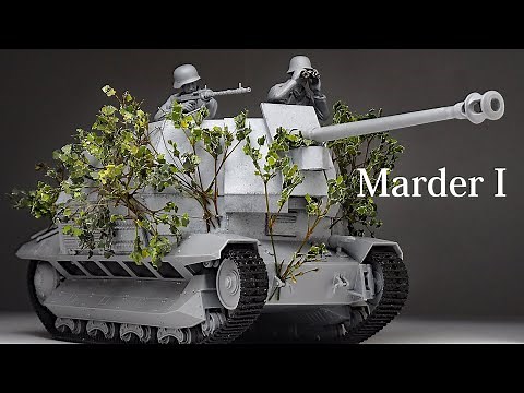 Marder I - 7.5cm Pa.K. 40 (Sf.) - Part 1 - 1/35 Revell - Tank Model - [ model building ]