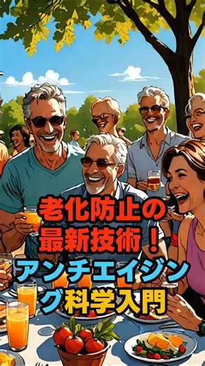 老化防止の最新技術！アンチエイジング科学入門