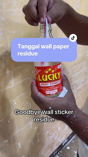 How to Remove Wallpaper Sticker Residue Easily