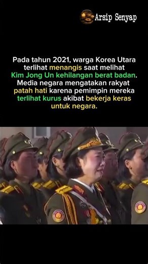 Rakyat Korea Utara Menangis Karena Kim Jong Un Kurus
