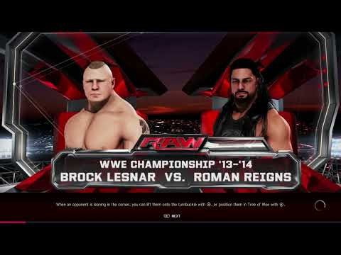 Brock Lesnar VS Roman Reigns WWE 2k20 Gameplay #brocklesnar #romanreigns #2k20 #viralvideo #gaming