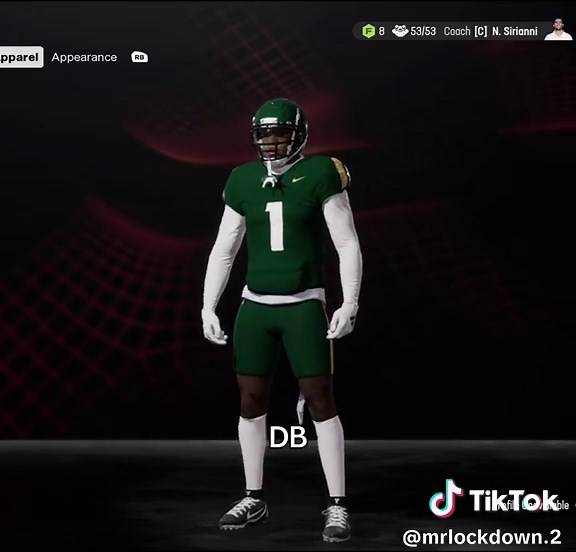 Inspiring College Football Drip Ideas for DB & WR