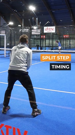 136K views · 270 reactions | Here is how you perfect the SPLIT STEP  . Why split step? The split step allows you to be ready to receive any kind of ball! . By bouncing on your toes at the time of your opponent's contact, you enable yourself to be ready to turn, pivot or move in any direction. So no matter what ball they hit to you, you're ready to play it back! . Tag a player in the comments who needs to work on their split step!  | The Padel School | Facebook