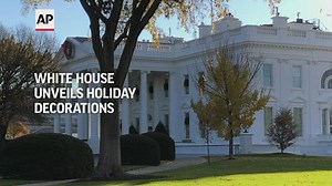 White House unveils holiday decorations