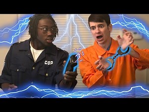 Escape or Get Tased!!! | Handcuff, Straight Jacket Challenge (ft. Henry Boat)
