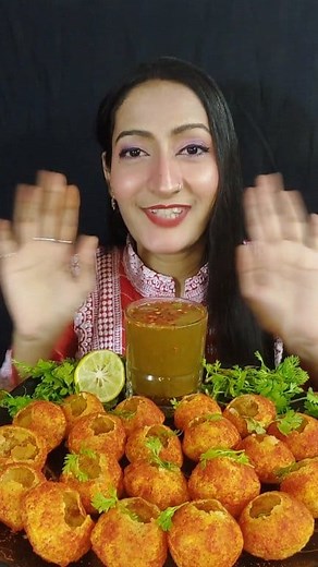 720K views · 9.5K reactions | Panipuri challenge #foodchallengesisters #mukbangasmr #eatingchallenge | Food Challenge Sisters | Facebook