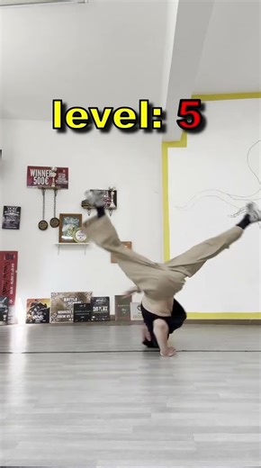 10 levels of powermoves💪🏻 #breakdance #bboy #dance #power #powermoves #challenge #breaking #break