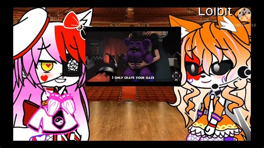 【FNAF】罗比特和欢狐看"Noticed"Lolbit and Ft.Foxy React to Noticed Foxy song
