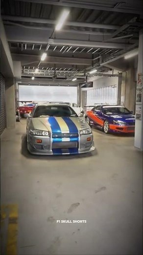 Legendary Nissan GT R on the Garage #shorts #nissangtr
