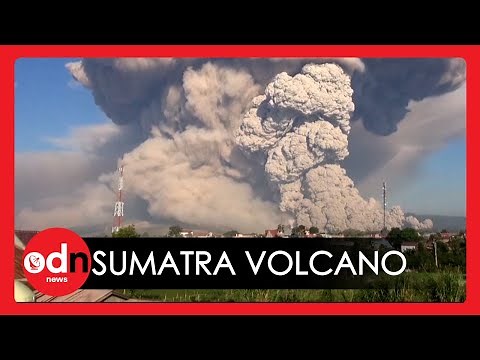 Mount Sinabung Volcano Erupts in Indonesia Spewing Ash and Debris Into the Sky