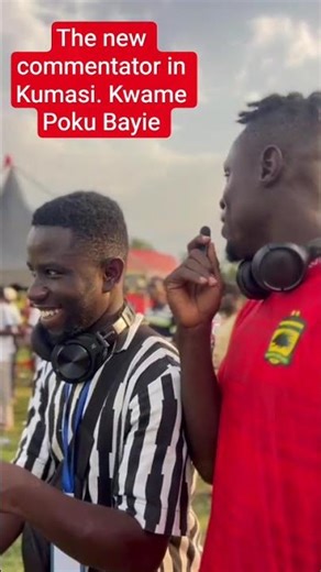 WATCH HOW KWAME POKU BAYIE RUNS A PERFECT COMMENTARY DURING KOTOKO AND FAST TRACK GAME #puresports