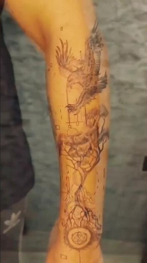 unique Forearm Tattoo for men