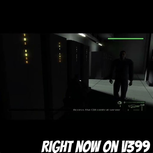 Right Now on V399: Tom Clancy's Splinter Cell (2002) #splintercell
